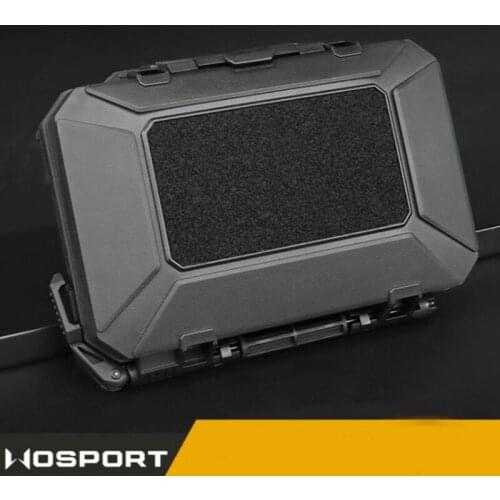 Tactical Equipment Safety Case Waterproof Toolbox Airtight Instrument Case With Sponge Lockable Camping Outdoor Storage Box