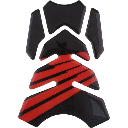 Universal Motorcycle 3D Gas Fuel Tank Sticker Decal Protector Pads