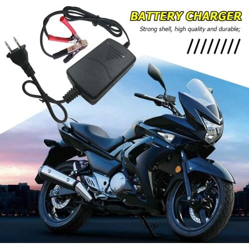 12V Battery Trickle Charger Maintainer for Car Motorcycle RV Truck ATV US Plug Convenient Replace Car Accessories