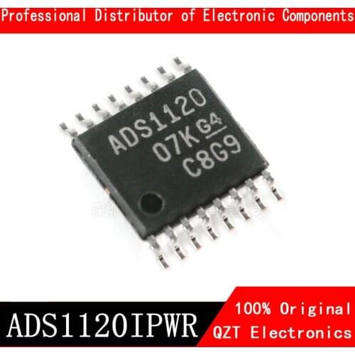 5pcs/lot new original ADS1120IPWR ADS1120 TSSOP-16 SMD In Stock