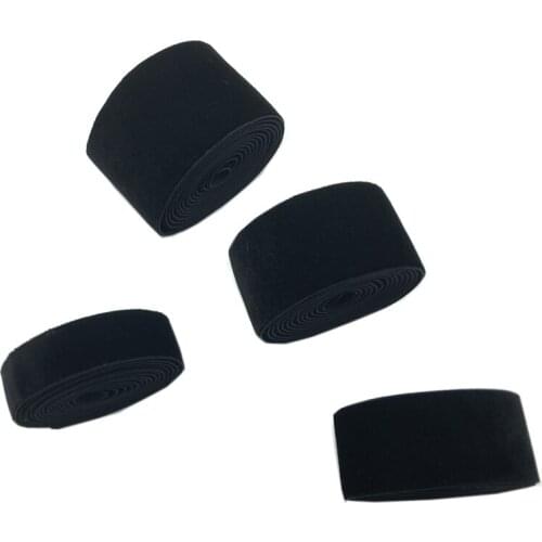 6mm-50mm Black Elastic Velvet Ribbon Wedding Party Decoration Handmade Ribbon Gift Wrapping Bowknot DIY Christmas Ribbon