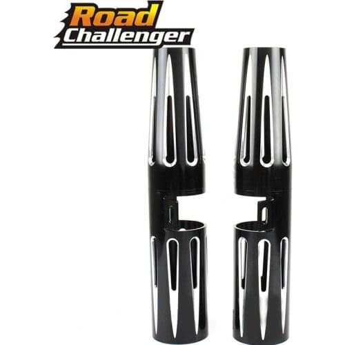 Motorbikes Accessories 39mm Fork Shrouds Boot Cover Narrow Glide For Harley Sportster XL 1200 883 2004-2013
