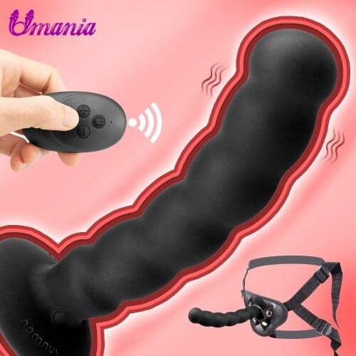 Anal Beads Dildo Vibrator Remote Control Sex Toys For Adults Silicone Butt Plug Anal Plug Male Prostate Massager Vibrator