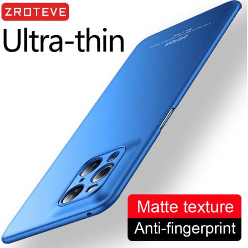 Find X3 Pro Case ZROTEVE Slim Frosted Coque For Oppo Find X2 X3 Pro Case Hard PC Cover For Oppo Find X X2 X3 Neo Lite Phone Case