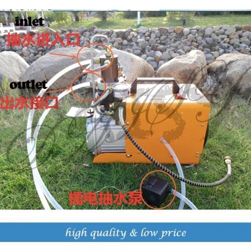 0-40mpa Electric High Pressure Pump with External Oil-water Separator