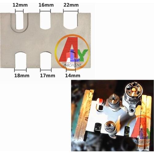 Simple type EURO-III common rail injector disassemble dismounting frame tool, common rail injector nozzle repair tools