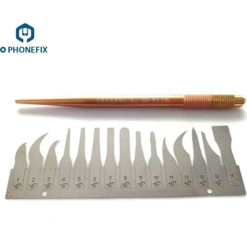 IC Chip Remover 0.12mm Thin Blade Knife CPU Remove Tool for iPhone Repair Android Smartphone Tablet Repair