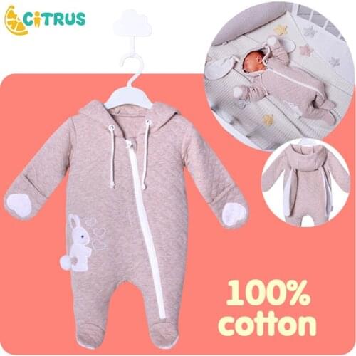 CITRUS Boys Baby Girls Clothes 100% Cotton Romper Costume Newborn Baby Romper Kids Clothing For 3 6 9 12 Month Girl Boys