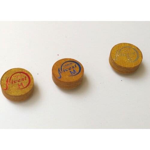 Free shipping 12pcs/lot New Brand Nicest snooker cue tip 11mm pigskin cue tip S/M/H