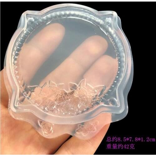 New mirror frame photo frame silicone glue plastic mold DIY handmade jewelry pendant pendant decoration epoxy mold