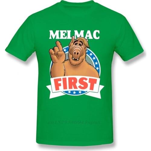 Novelty ALF Melmac First T Shirt For Male Stylish Design Round Collar Life Form Tee Shirt Plus Size
