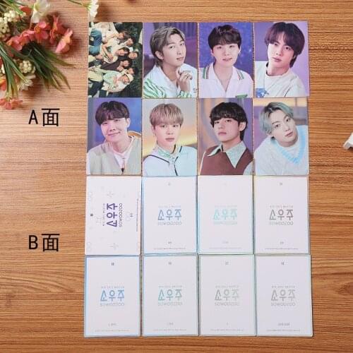 8pcs/set Kpop Bangtan Boys Lomo Cards 8th Anniversary Cards Photocard New Album Butter Peripheral SUGA JIMIN Star Greeting Card
