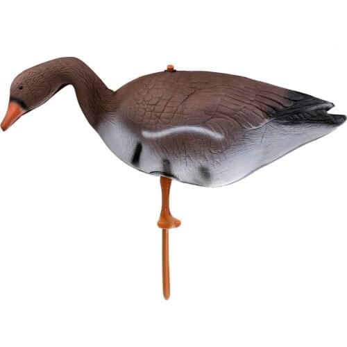 Realistic Scarecrow Full-Size Hunting Goose Decoys Shooting Hunting Target Decoy Garden Lawn Decor Scarer Goose Miniatures