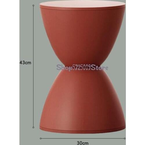 Nordic Shoes Changing Stool Enter The Door Simple Living Room Bench Childrens Low Stool Thickened Plastic Creative Round Stool