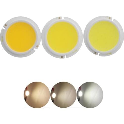 Allcob thicken LED COB Light Source round 43mm for spotlight bulb lamp module genesis chip 3W 5W 7W 9W Warm Nature White COB LED
