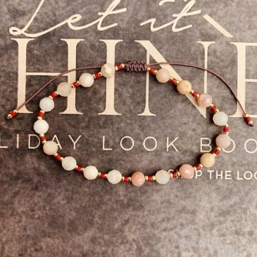 High Quality Natural Stone Lucky Bracelet Delica Beads Bracelets Women Handmade Crystal Simple Miyuki Jewelry Pulseras