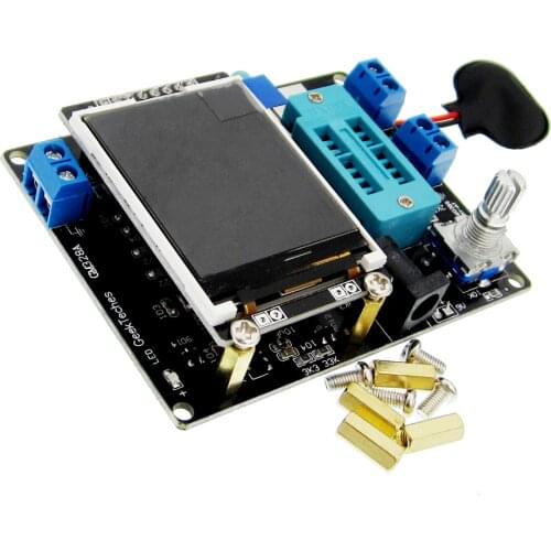 LCD GM328A Transistor Tester Diode Capacitance ESR Voltage Frequency Meter PWM Square Wave