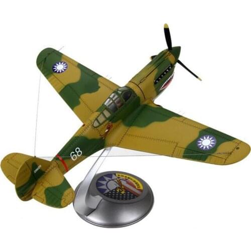 1/32 Scale WWII Navy Army American USA P40 P-40 Flying Tiger Airplane Models Toy Display Military Collection F Stand-up airplane