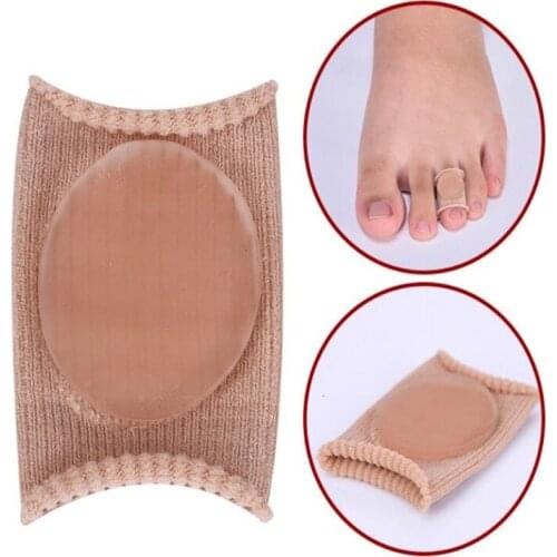 10pc New Arrival Fabric Gel Tube Bunion Toes Separator Blister Cover Corn Calluse Pain Relief Guard Bunion Toe Protector