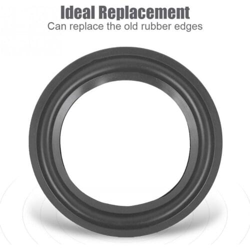 3/4/5/6/6.5/8/10/12 inch Elastic Rubber Edge Ring For Speaker N7B3 durable Surround soft Repair Woofer Edge Ring Z7O2