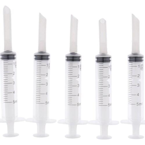 5 Pcs Parrot Feeding Syringe Feeder Water Milk Feeder For Baby Birds