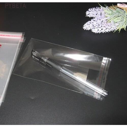 500pcs/lot-9*15cm,9*16cm Clear Transparent OPP Self Adhesive Bags Plastic Packaging Bags for items sample party favor