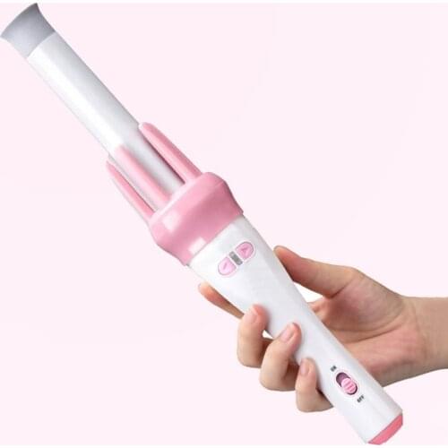 Automatic Hair Curler Wand Hot Ceramic Auto Rotating Beach Waver US/EU Standard Hair Styler Tool Curling Iron