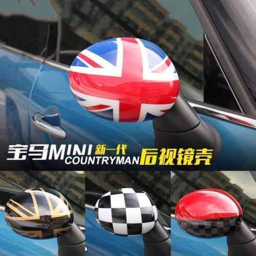 Car Styling Door Rear View Mirror Cover Housing Shell Sticker For Mini Cooper One S JCW F54 Clubman F60 Countryman Accessories