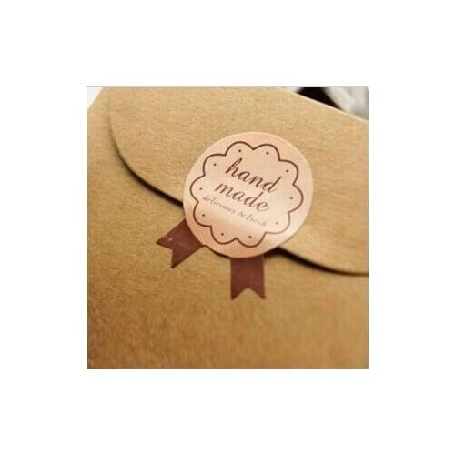 Hand made Scrapbooking Paper Labels Envelopes Stickers and Gift Packaging Seal Seals Sticker