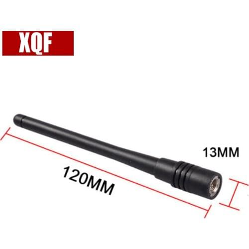 XQF Dual Band Radio Antenna 136-174 / 400-470Mhz SMA-Male for Yeasu UV-3R Two Way Radio