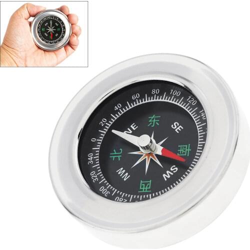 60 mm Stainless Steel Metal Compass for both Outdoor and Home Sturdy and Durable