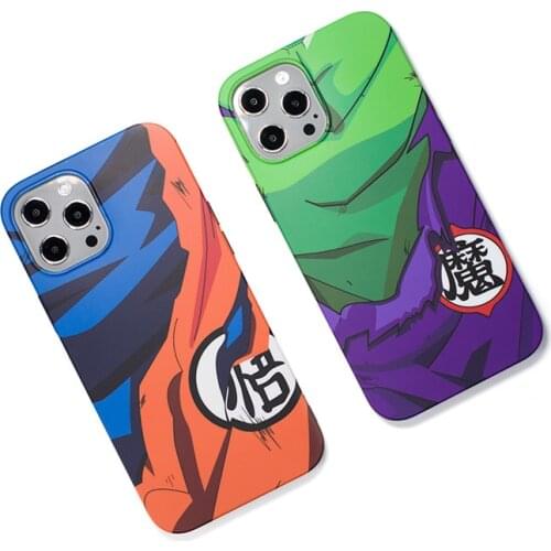 Fashion Dragon Ball Phone Case for IPhone7 8 7P 8P 11 11pro X XS Iphone12 12proAnti-fall Matte Case Couples Christmas Gifts