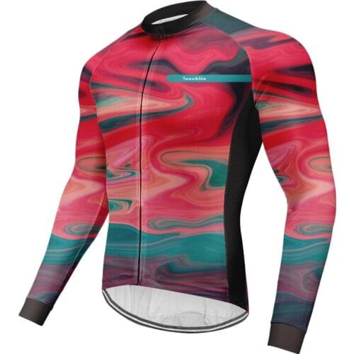 Runchita Cycling Jersey Men 2019 Ropa Ciclismo Hombre Long Sleeve Jersey roubaix maillot bicicleta Pro Team Cycling Clothing