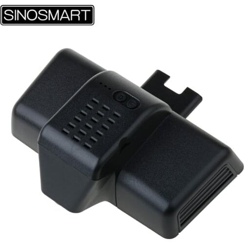 SINOSMART Novatek 96672 Wifi DVR Camera for Mercedes Benz SUV G500/G35/G55 2019 Control by App SONY IMX323