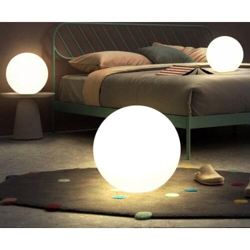Modern Ball Led Floor Lamp Living Room Bedroom Standing Lamps Bedside Colorful Floor Light Fixtures Home Decor Stand Lighting