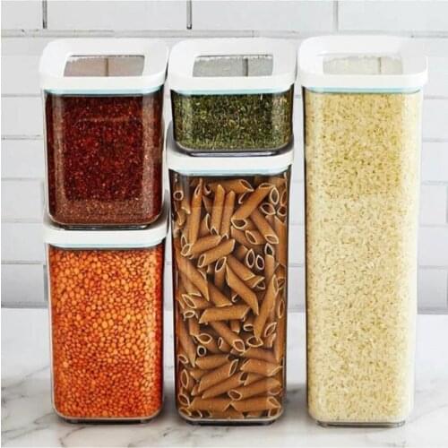 Vip Ahmet Storage Container Set of 5 Acrylic