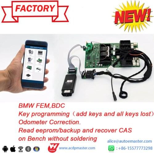 Yanhua Mini ACDP for BMW FEM/BDC Key Programming---Adding Key or All Keys Lost
