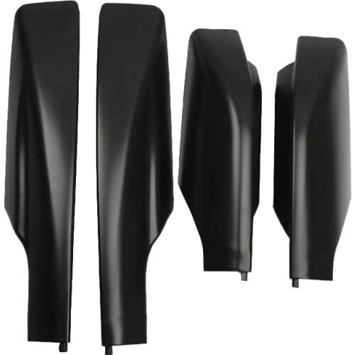 4pcs Black Roof Rack Rail End Cover Shell Replace For Toyota RAV4 XA30 2006 2007 2008 2009 2010 2011 2012 Car Styling