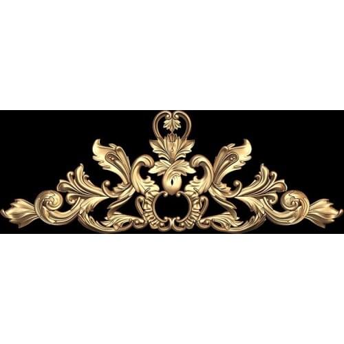 Carving Applique 3D model for cnc 3D carved figure sculpture machine in STL file 3D furniture decoration Decor