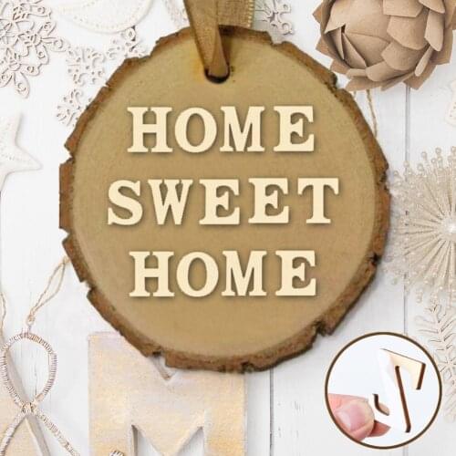 Wooden A-Z Letters Alphabet Art Craft DIY Household Letter Display Arts CraftsHome Decoration Photography Props