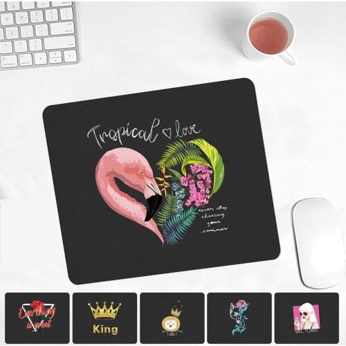 Mouse Pad Gaming Waterproof Small Mousepad for Gaming Laptop Computer Desk Mat Mouse Fashion Pattern Office Desk Accessories
