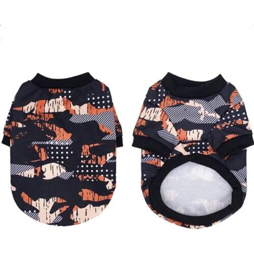 Camouflage Dog Hoodie Small Dog Costume Cat Yorkshire Chihuahua Maltese Pomeranian Poodle Bichon Schnauzer Clothes Pet Clothing