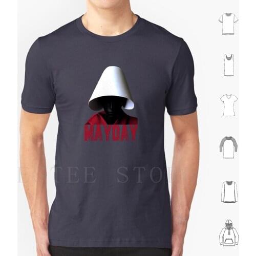 Mayday , Resistance T Shirt Print Cotton Mayday Resistance Resist Gilead Gilead Handmaid Handmaids Tale The Handmaids Tale