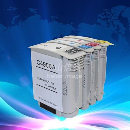 INK WAY 5 Pack Ink Set for H940XL with Chip show ink level High Yield Chipped for HP8000 8500 8500A