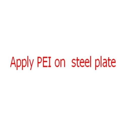 Apply PEI on steel plate