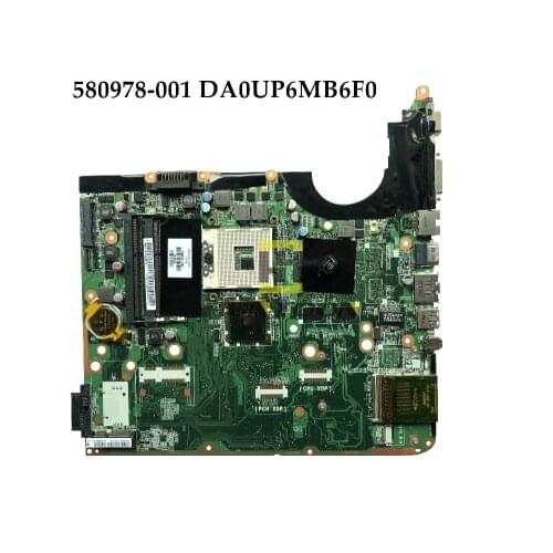 Wholesale High quality 580976-001 for HP Pavilion DV6-2000 Laptop Motherboard DA0UP6MB6F0 HM55 PGA989 DDR3 100% Fully Tested