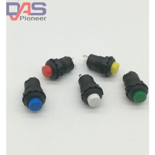 Self Locking Button Ds228 12mm Lock Latching Off- On Push Button Switch Maintained Push Button Switches