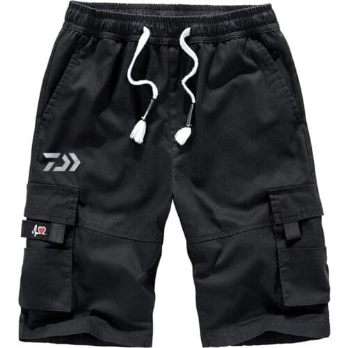 Daiwa Cargo Shorts Summer Camo Short Sport Fishing Sweatpants Camouflage Plus Size 6XL 7XL 8XL Military Pantalon Corto Hombre