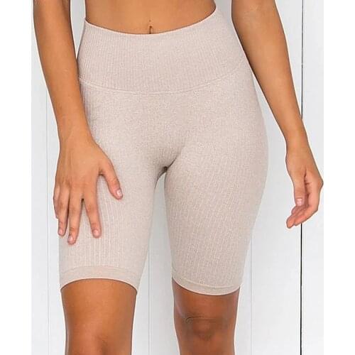 High Waist Workout Shorts Vital Seamless Yoga Shorts Fitness Women Cycling Shorts Scrunch Butt Tights Sports Gym Leggings Shorts