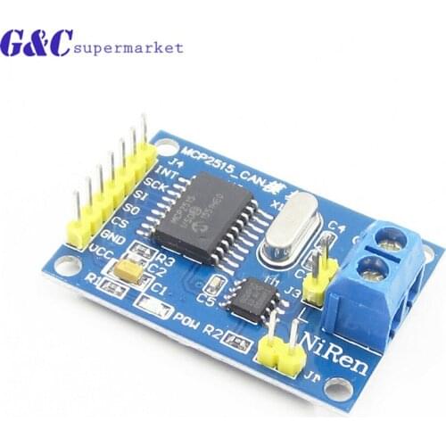 Smart Electronics MCP2515 CAN Bus Module TJA1050 Receiver SPI Module for arduino Diy Kit